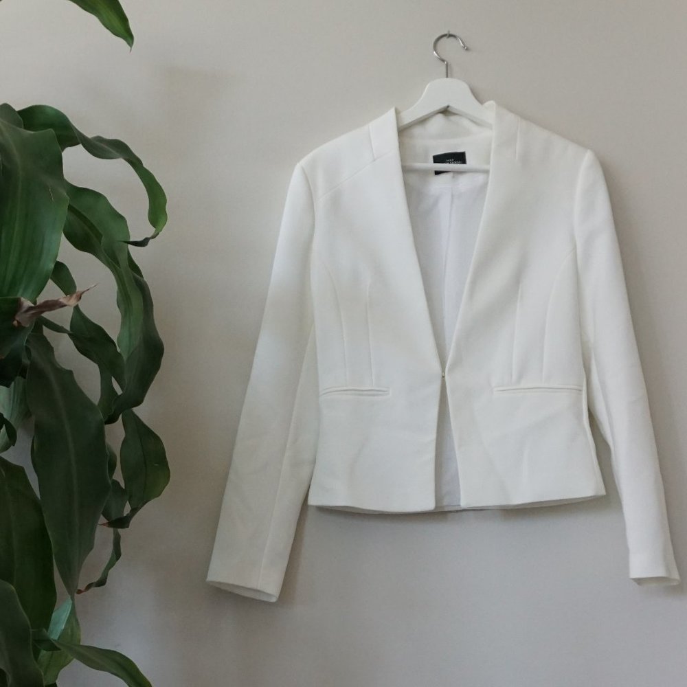 White blazer